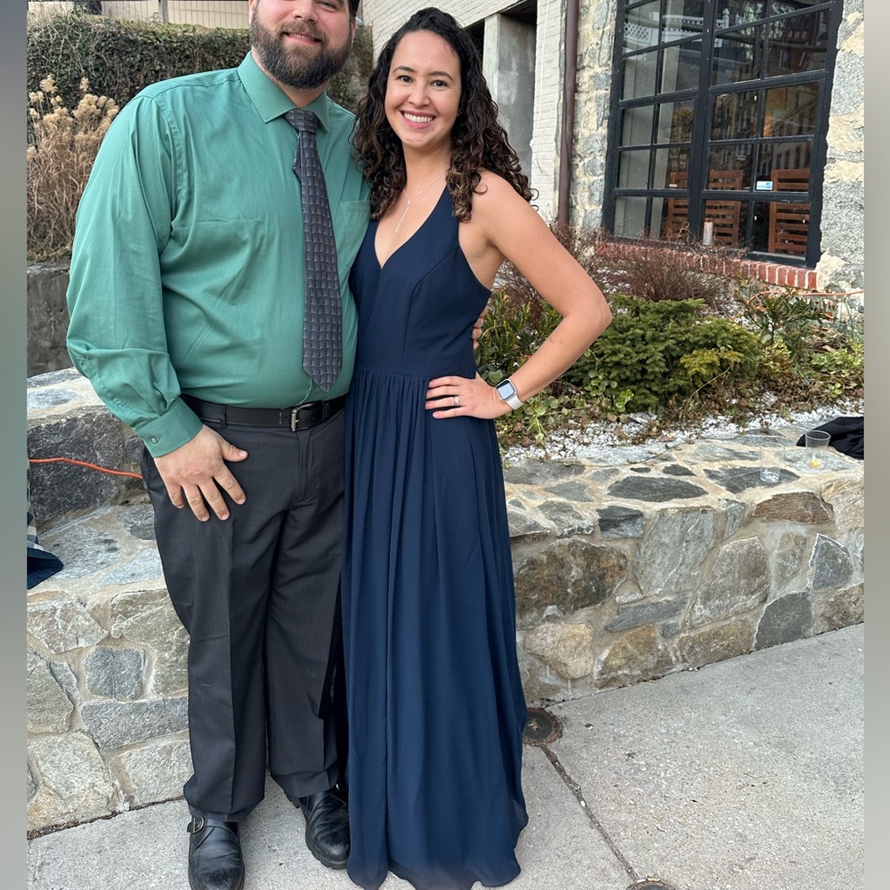 Bill Levkoff chiffon dress size 12.